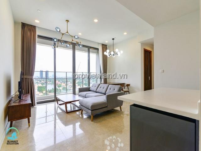 Cho thuê căn hộ tại The Nassim tầng thấp tòa B 2 phòng ngủ view sông đầy đủ nội thất