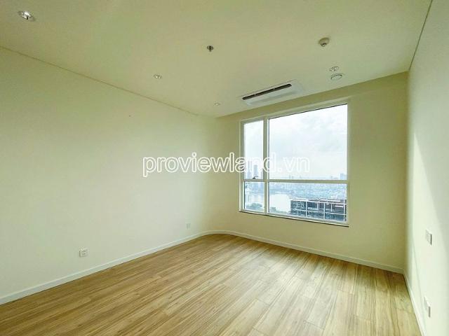Cho thuê căn hộ tại Zeit River Thủ Thiêm dt 215m2 với 4 phòng ngủ view vòng cung sông Sài Gòn LandMark81