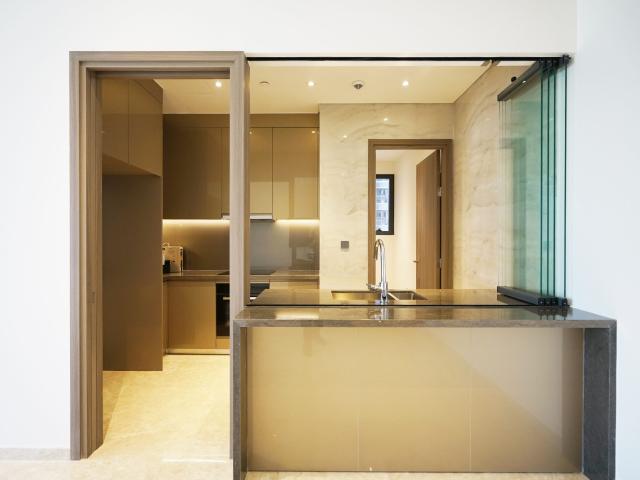 Cho thuê căn hộ The Marq không nội thất diện tích 108.87m² với 3 phòng ngủ