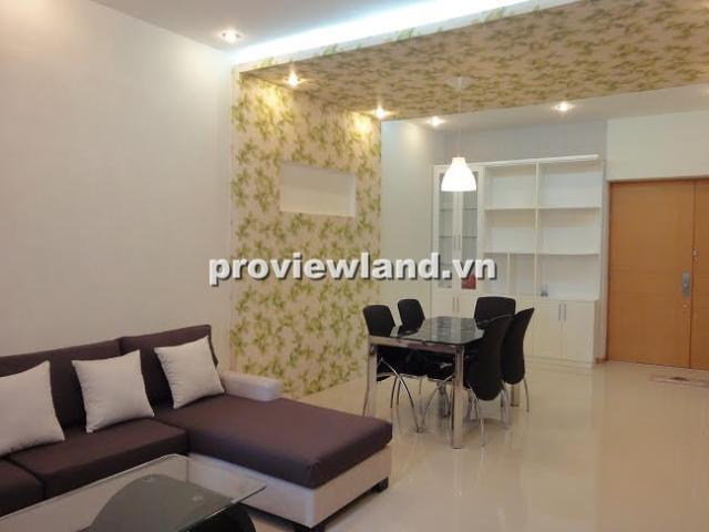 Cho thuê căn hộ Saigon Pearl tầng cao 90m2 2PN nội thất hiện đại thiết kế sang trọng