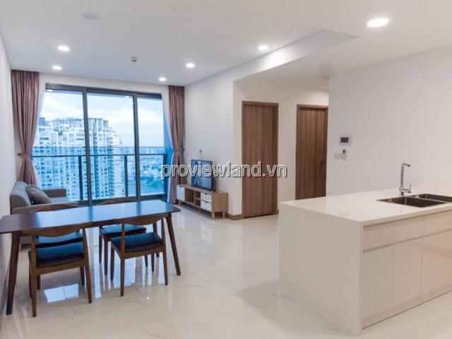 Cho thuê căn Sunwah Pearl đầy đủ nội thất với 2 phòng ngủ có diện tích 101m2