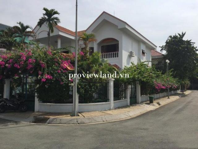 Cho thuê Green feild villa Trần Não Quận 2 1 trệt 2 lầu 600m2 5 phòng ngủ