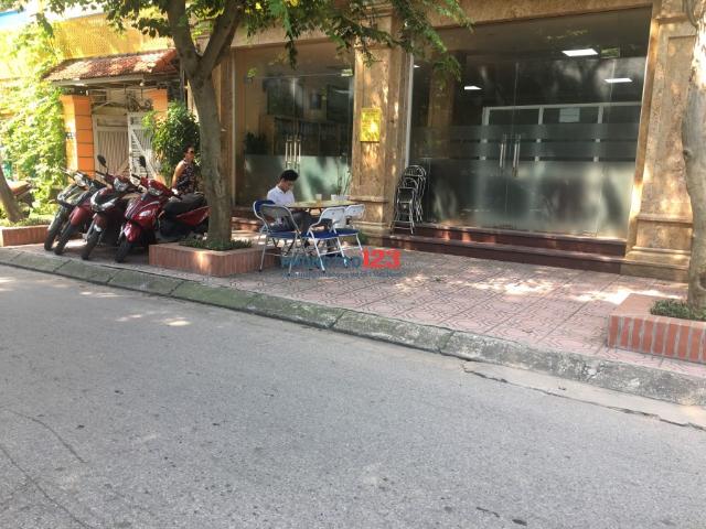 Cho thuê mặt bằng văn phòng, kinh doanh khu vực trung kính