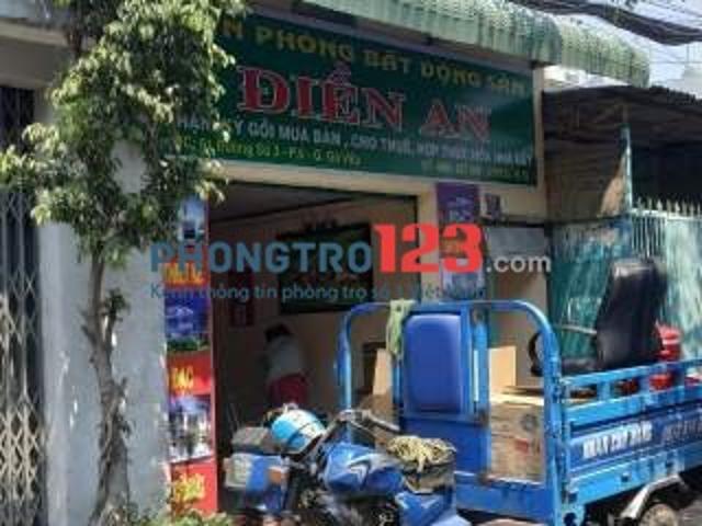 Cho thuê nhà MT 61 đường số 3, P. 9, Gò Vấp, TP. HCM