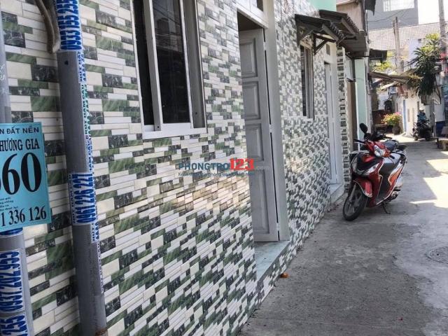 Cho thuê nhà nguyên căn tại xóm nghèo, thành phố dĩ an, bình dương