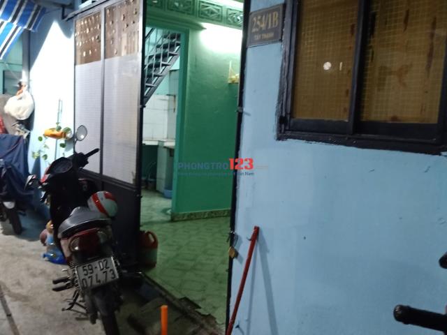 Cho thuê nhà nguyên căn đường Tây Thạnh, Q. Tân Phú kcn Tân Bình