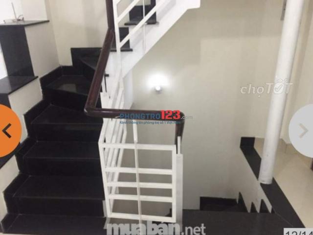 Cho thuê nhà nhỏ Quận 4, 1 trệt 1 lửng 3 lầu