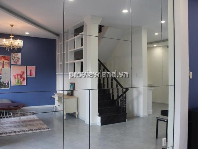 Cho thuê Nhà phố mặt tiền Đường 60 Thảo Điền kiến trúc 1 trệt 3 lầu