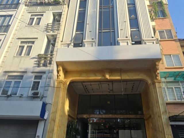 Cho thuê nhà, THANG MÁY, 145m2_ 7T  Lò Đúc, Hòa Mã, Hàm Long 70 tr
