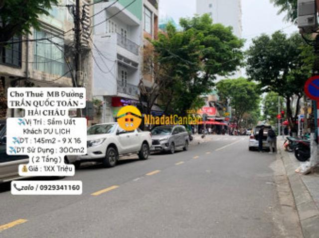 Cho thuê nhà trần quốc toản ngang 9m hair châu