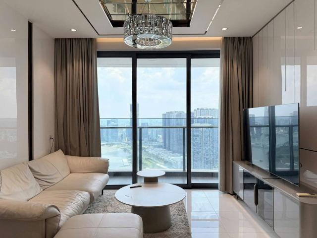 CHO THUÊ SUNWAH PEARL | 2PN TẦNG 47 | VIEW SÔNG & PHÁO HOA | FULL NỘI THẤT