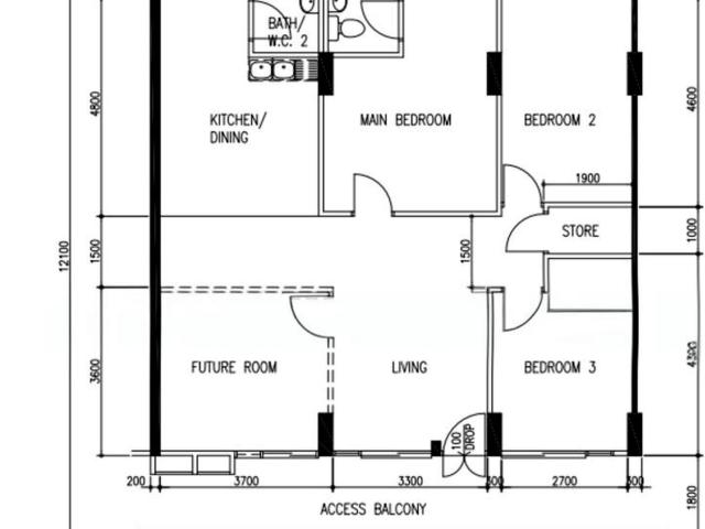 Choa Chu Kang Avenue 4 Choa Chu Kang, HDB 4 Rooms