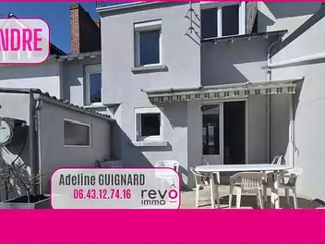 Cholet 49300 Achat / Vente maison 5 pièces t5 terrasse