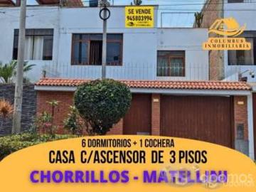 Surco CHACARILLA – DUPLEX Penthouse de 3dorm + Cocina Equipada + Terraza con Jardín + Balcón