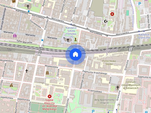 Chorzowska 214 kawalerka z balkonem umeblowana