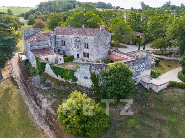 Château médiéval exceptionnel, domaine de 30 ha près d'Agen 500m² Agen