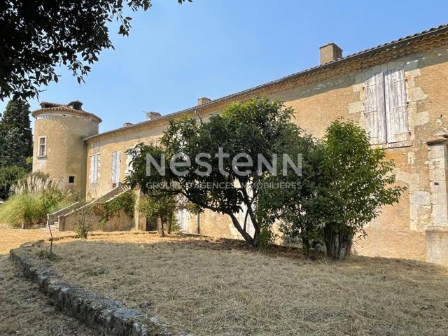 Château à restaurer à 10 mn d'Auch, 500 m2 sur 27ha de terre. 500m² Auch