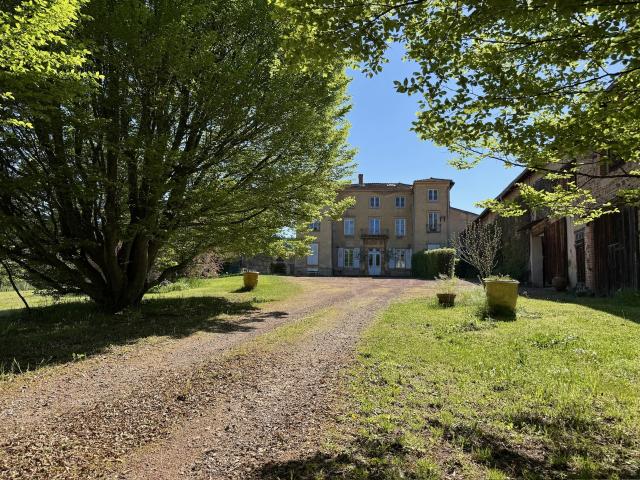 Château du XV avec ses grandes dépendances sur un ensemble de 1,3 Ha