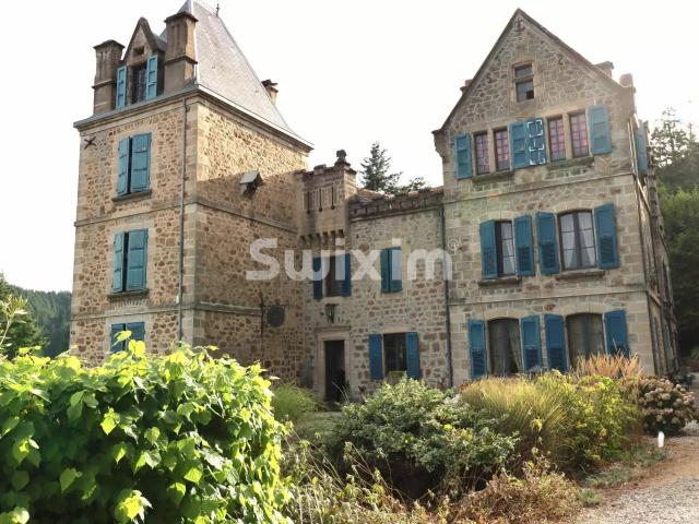 Chateau du XVIIème avec Parc, à 50 mn de Valence 1080m² Lamastre