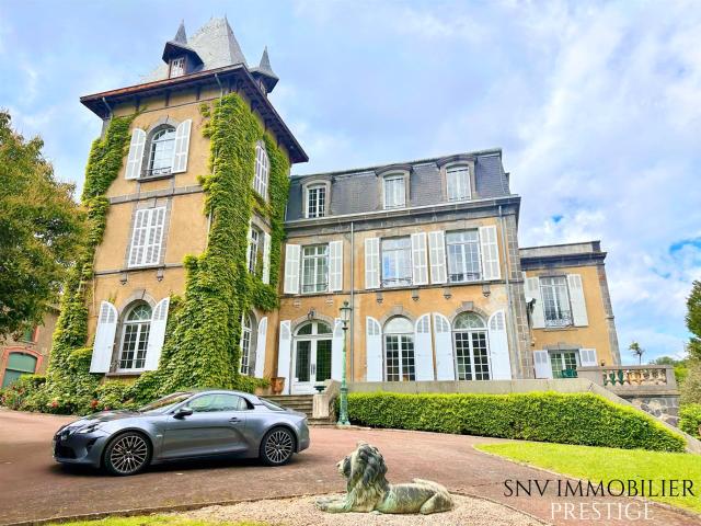 Château d'exception au sein d'un parc arboré avec dépendance. 875m² Clermont Ferrand