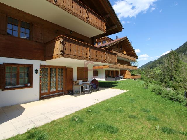 Château d'Oex/Gérignoz Charmante 3.5 Zimmer Wohnung 15 Minuten von Gstaad entfernt
