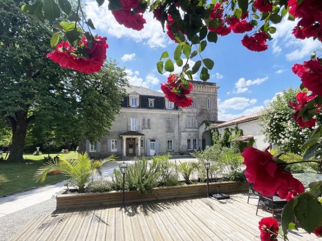 Château + gîte avec activité d’hébergement touristique proche de COGNAC 16