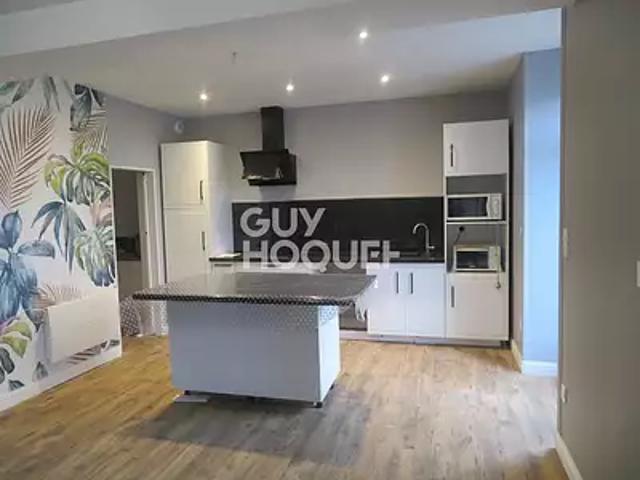 Château Gontier sur Mayenne 53200 Location appartement 6 pièces t6 terrasse cave