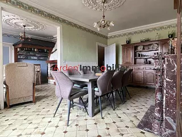 Château Porcien 08360 Achat / Vente maison 8 pièces t8 cave