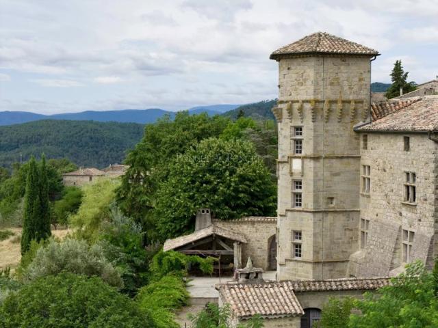 Château Renaissance en Basse Ardèche méridionale