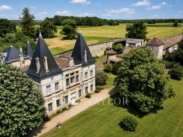 Chateau 23 hectares 30 minutes de Bordeaux