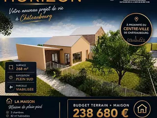 Châteaubourg 35220 Achat / Vente maison