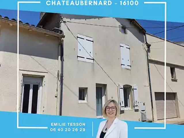 Châteaubernard 16100 Location maison 3 pièces t3