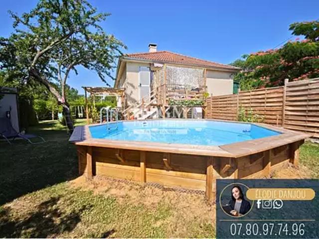 Châteaudun 28200 Achat / Vente maison 5 pièces t5 piscine jardin