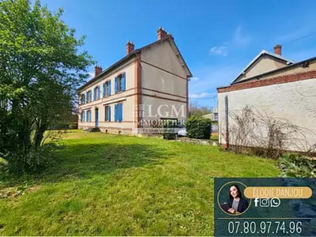 Châteaudun 28200 Achat / Vente maison 9 pièces t9 jardin cave