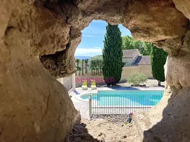 Châteauneuf de Gadagne 84470 Achat / Vente maison 14 pièces t14 piscine terrasse