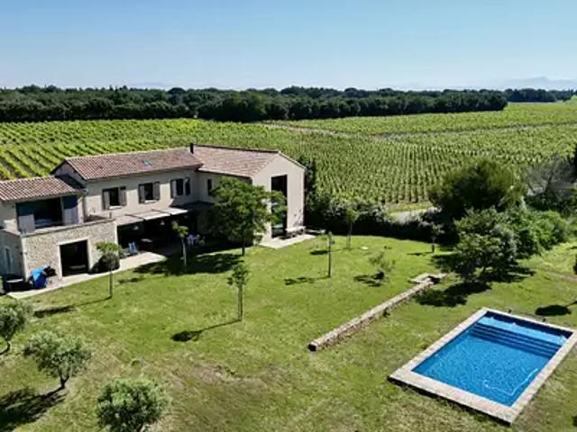 Châteauneuf du Pape 84230 Achat / Vente maison 8 pièces t8
