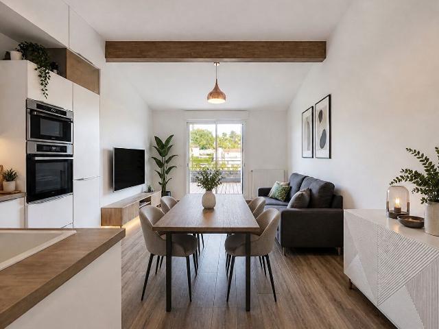 Châteauneuf Grasse Appartement trois pièces 66 m² terras. 66m² Châteauneuf Grasse