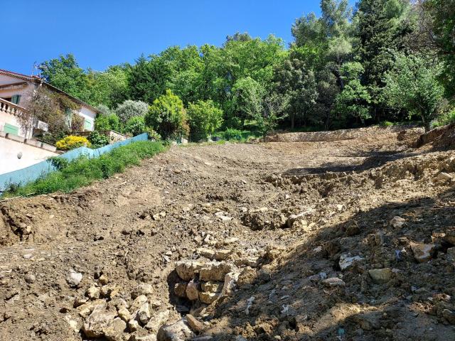 Châteauneuf Grasse Vente Terrain 06