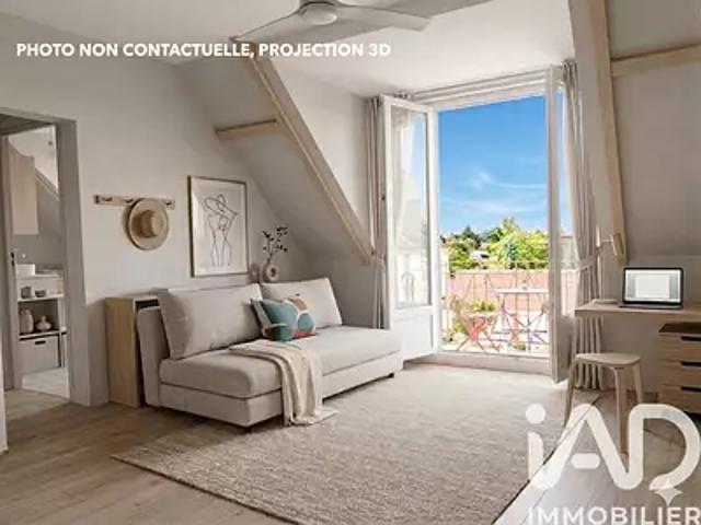 Châteauneuf sur Loire 45110 Achat / Vente appartement 1 pièce t1 au dernier étage