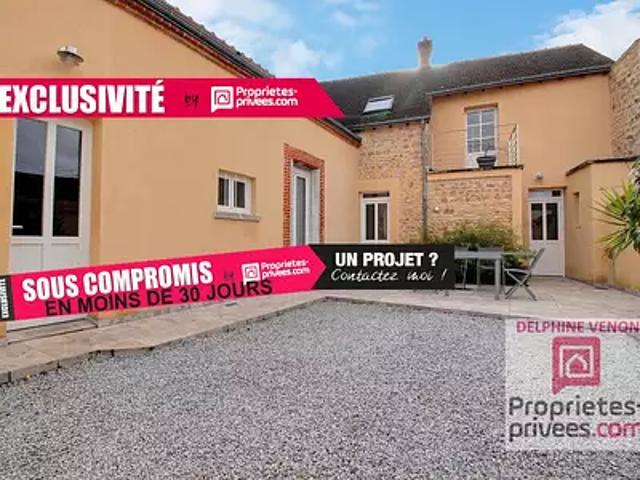 Châteauneuf sur Loire 45110 Achat / Vente maison 4 pièces t4 jardin