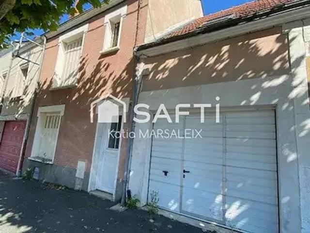 Châteauroux 36000 Achat / Vente maison 7 pièces t7 parking