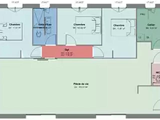 Châteauroux 36000 Programme neuf maison neuf à vendre 5 pièces