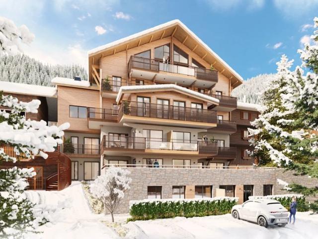 CHÂTEL Un grand appartement penthouse de 3 chambres en duplex dans le centre de Chatel