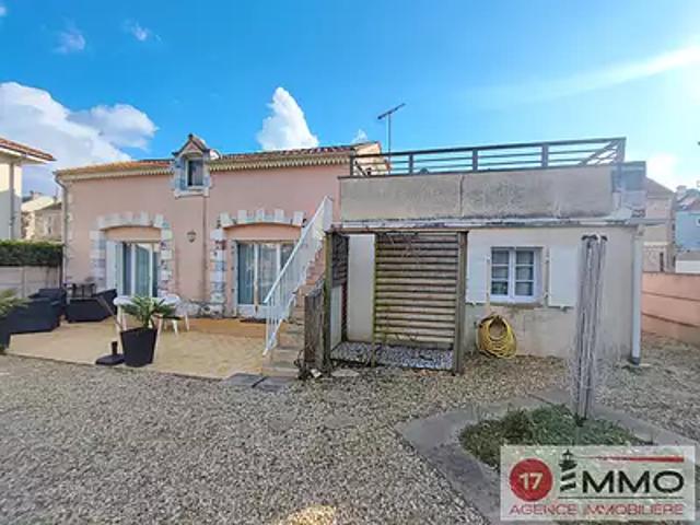 Châtelaillon Plage 17340 Achat / Vente maison 4 pièces t4 au dernier étage terrasse