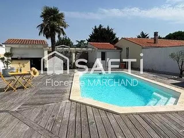 Châtelaillon Plage 17340 Achat / Vente maison 7 pièces t7 parking