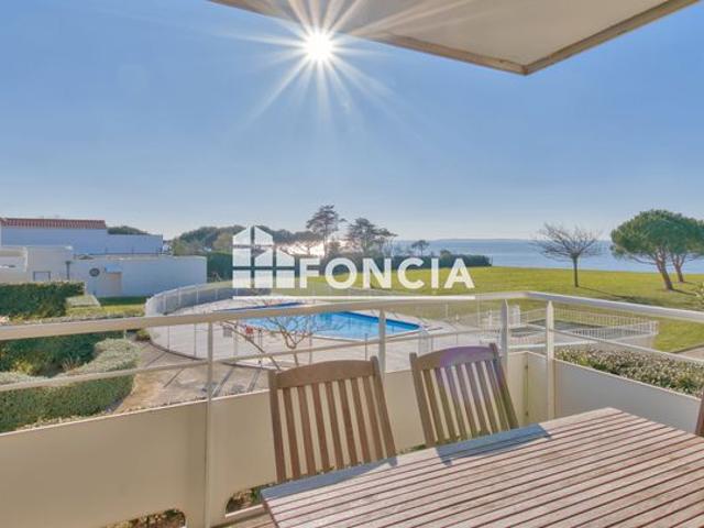 Châtelaillon Plage. Niché au sein d’une résidence de standing avec ascenseur, cet appartement vous offre une vue imprenable sur la mer