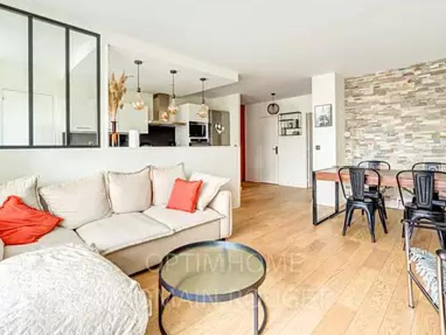 Chatou 78400 Achat / Vente appartement 3 pièces t3 cave balcon
