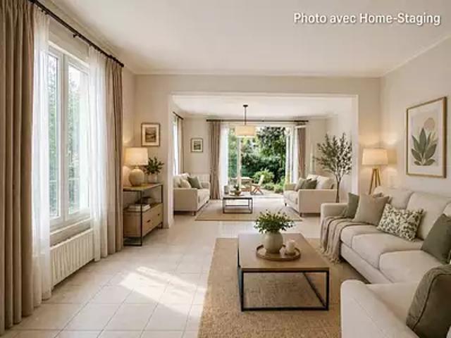 Chatou 78400 Achat / Vente maison 5 pièces t5 jardin cave
