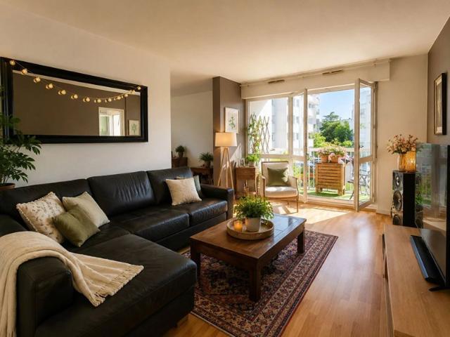 CHATOU Appartement 4 pièces de 77 m² avec baclcon