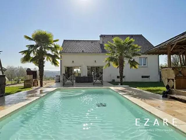 Chaudenay 71150 Achat / Vente maison 5 pièces t5 piscine terrasse